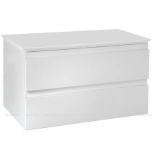 Тумба со столешницей Jacob Delafon MADELEINE 80 см с подсветкой белый блестящий EB2083-J5