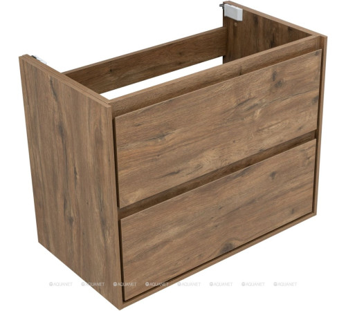 Тумба с раковиной Aquanet Милан 80 дуб рустикальный 00340164