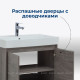 Тумба с раковиной Aquanet Nova Lite 60 2 двери дуб рошелье 00302524