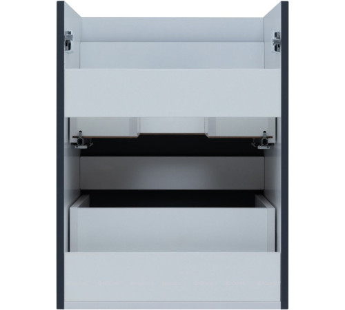 Тумба с раковиной Aquanet Практика 50 2 ящика маренго 00332511