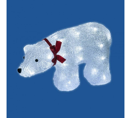 Зверь световой Uniel Белый медведь 7954