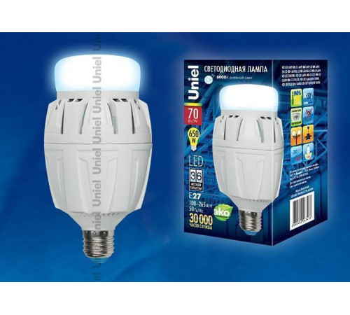 Лампа светодиодная Uniel FR ALV01WH E27 70Вт 6000K 08984