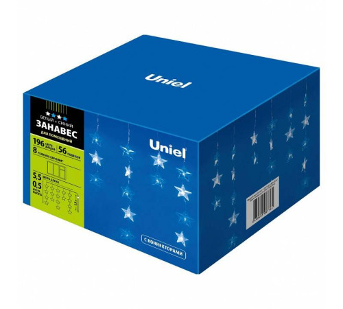 Бахрома световая Uniel ULD-E5505-196 UL-00001410