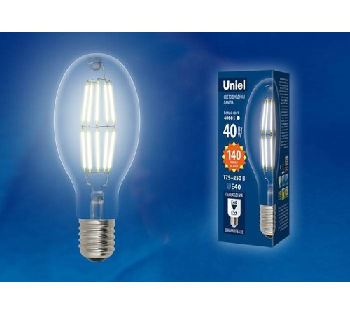 Лампа светодиодная Uniel E40 40Вт 6500K UL-00003763