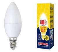 Лампа светодиодная Volpe  E14 11Вт 3000K UL-00003812