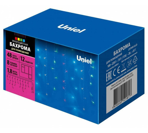 Бахрома световая Uniel ULD-B1805 UL-00005273