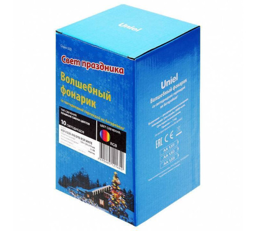 Фонарь новогодний Uniel ULD-L1220 UL-00005490