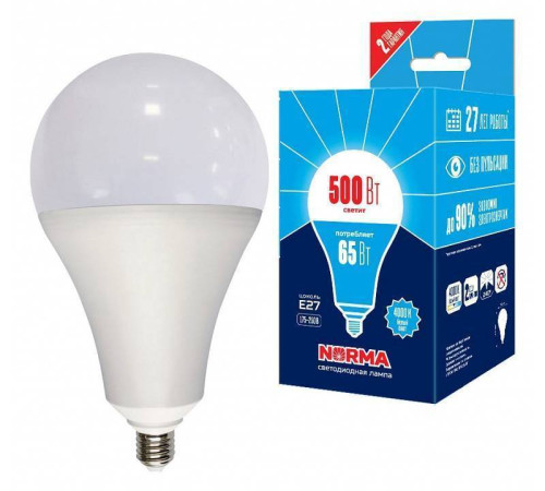 Лампа светодиодная Volpe E27 65Вт 4000K UL-00005617