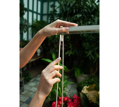 Подставка для цветов Uniel UFP-G20S H80 WHITE UL-00007140