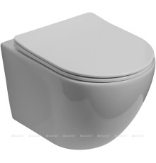 Унитаз подвесной Aquanet Cetus W Short Rimless сиденье Slim Soft Close Cetus W Short