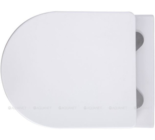 Унитаз подвесной Aquanet Cetus W Short Rimless сиденье Slim Soft Close Cetus W Short