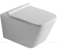 Унитаз подвесной Aquanet TAVR-W безободковый с сиденьем Soft Close 00211920