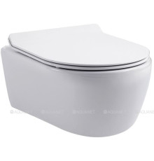 Унитаз подвесной Aquanet Smart W Tornado с сиденьем Soft Close Slim 00332172