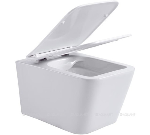 Унитаз подвесной Aquanet Trend W безободковый с сиденьем 495x350x260 мм LX-1148