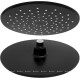 Верхний душ Aquanet Static 250 мм черный матовый AF330-84-R250B