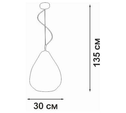 Подвесной светильник Vitaluce V2563 V2563-1/1S