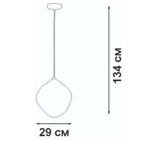 Подвесной светильник Vitaluce V2737 V2737-1/1S