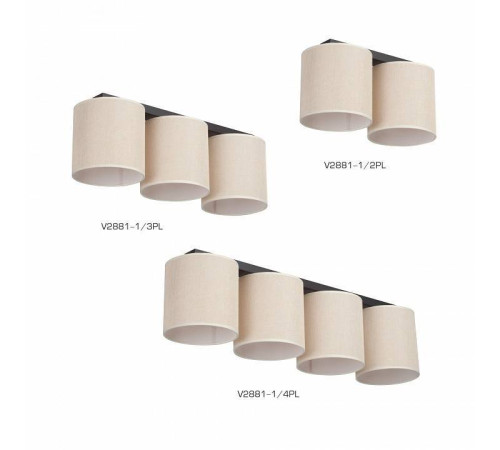 Накладной светильник Vitaluce V2881 V2881-1/3PL