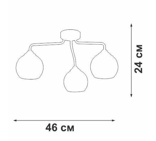 Потолочная люстра Vitaluce V3096 V3096-9/3PL