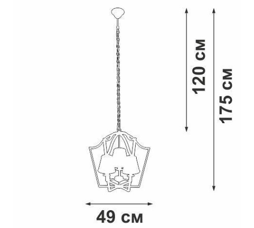 Подвесная люстра Vitaluce V4991 V4991-8/3