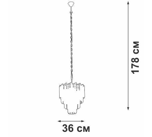 Подвесная люстра Vitaluce V58470 V58470-8/5