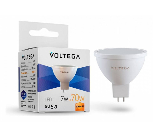 Лампа светодиодная Voltega Sofit GU5.3 7058