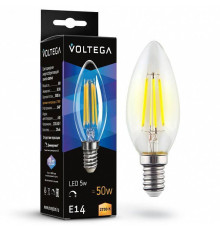 Лампа светодиодная Voltega Candle dim 5W E14 5Вт 2700K 7199