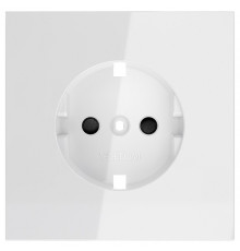 Накладка для розетки с заземлением и со шторками Voltum S70 VLS000701