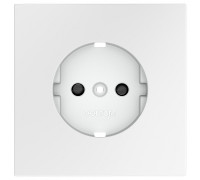 Накладка для розетки с заземлением и со шторками Voltum S70 VLS000702