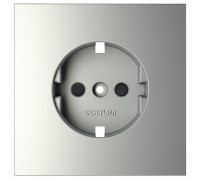 Накладка для розетки с заземлением и со шторками Voltum S70 VLS000705