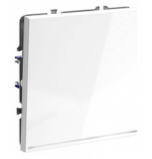 Выключатель одноклавишный с подсветкой без рамки Voltum S70 VLS010201