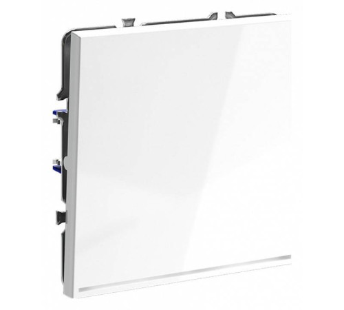 Выключатель одноклавишный с подсветкой без рамки Voltum S70 VLS010201