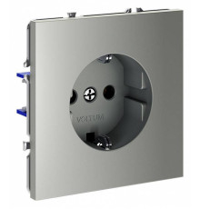 Розетка с заземлением, без рамки Voltum S70 VLS040105