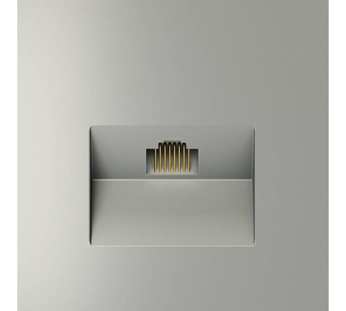 Розетка Ethernet RJ-45 без рамки Voltum S70 VLS060105