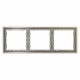 Рамка на 3 поста Voltum S70 VLS100304