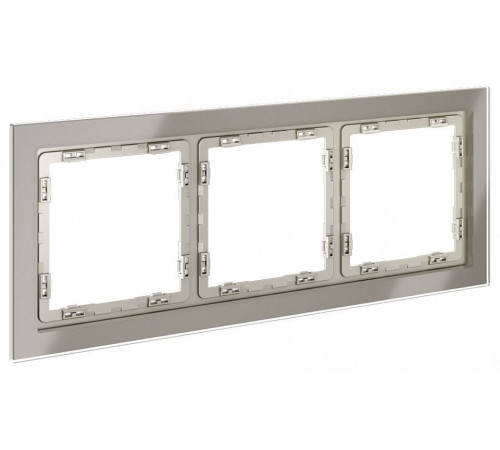 Рамка на 3 поста Voltum S70 VLS110304