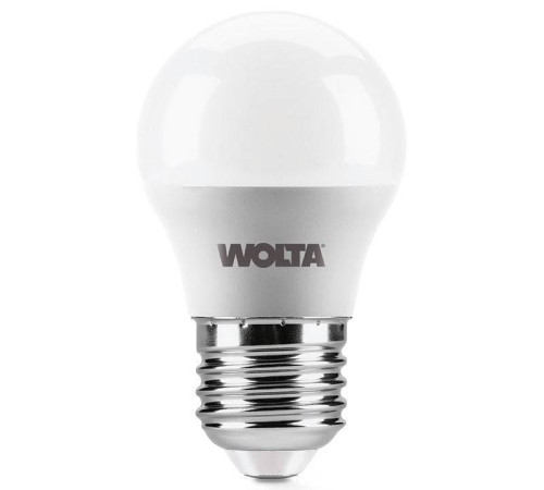 Лампа светодиодная Wolta E27 7.5Вт 6500K 25W45GL7.5E27