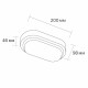Накладной светильник Wolta LCL05-12W-P01-4K