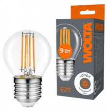 Лампа светодиодная Wolta  WF-G45-9W4KE27
