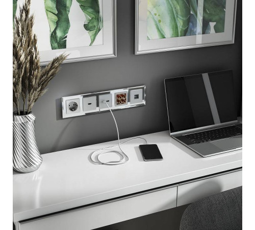 Розетка HDMI без рамки Werkel WL07 WL06-60-11