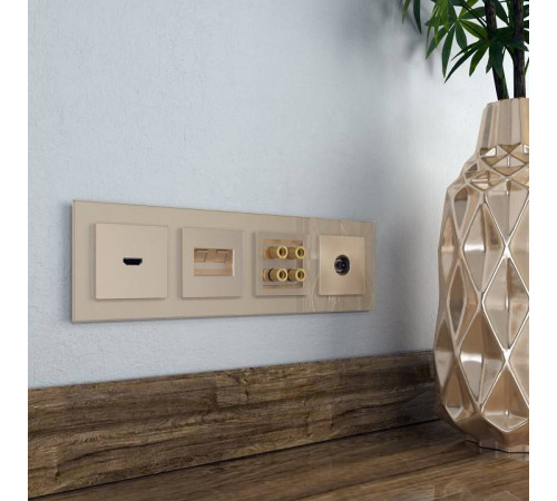 ТВ-розетка оконечная без рамки Werkel W118 3 W1183011