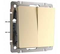 Выключатель двухклавишный без рамки Werkel W112 6 W1120011