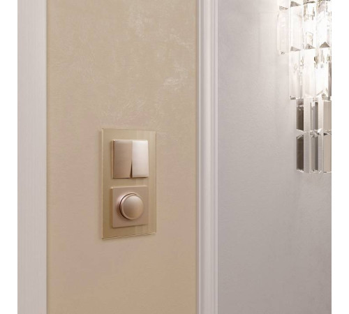 Выключатель двухклавишный без рамки Werkel W112 6 W1120011