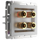 Розетка акустическая без рамки Werkel W1185006