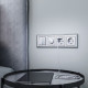 Розетка с заземлением и со шторкой и 2хUSB, без рамки Werkel W1171506
