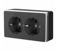 Розетка двойная с заземлением Werkel Gallant 5 W5072135