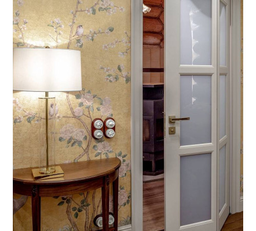 Выключатель одноклавишный Werkel белый Ретро W5612001