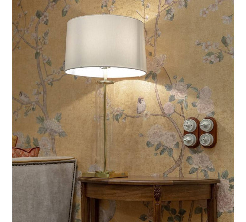 Выключатель одноклавишный Werkel белый Ретро W5612001