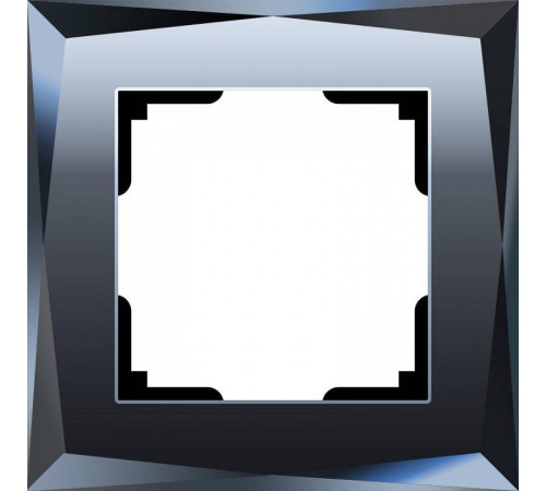 Рамка на 1 пост Werkel Diamant (черный) W0011208