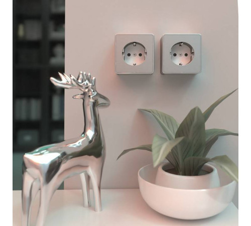 Розетка с заземлением Werkel Gallant W5071006